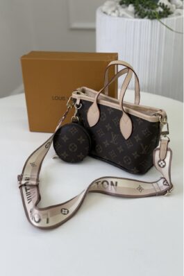 شنطة – Lv Neverfull BB / شامل علبة الشركة
