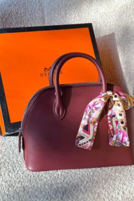 شنتة هيرمز اصدار جديد / شامل القفل وسكارف