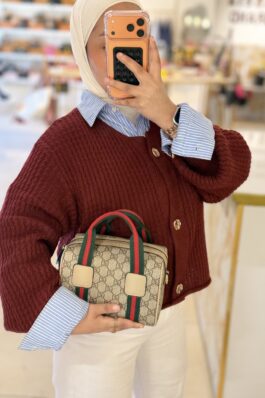 شنتة جوتشي،لون بيج حجم 20cm