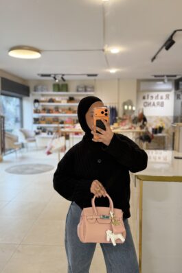 شنتة بديل هيرميز،لون زهري بارد