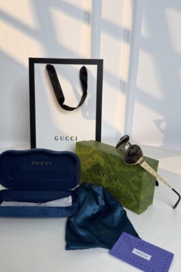 نظارة شمسية /Gucci - شامل علبة وكيس الشركة