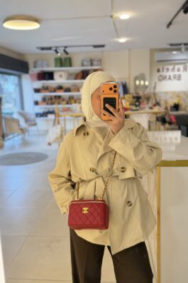 شنتة شانيل لون احمر