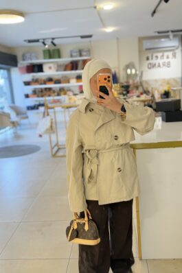 شنتة ال في هرمي مع تشارمز لون بني+ بيج