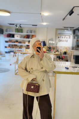 شنتة شانيل لون برغندي