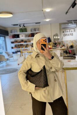 شنتة كوتش لون بني مع اسود